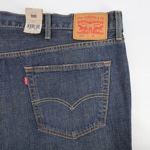 NEW Levi's 559 Relaxed Straight Jeans Blue  Mens 54x32